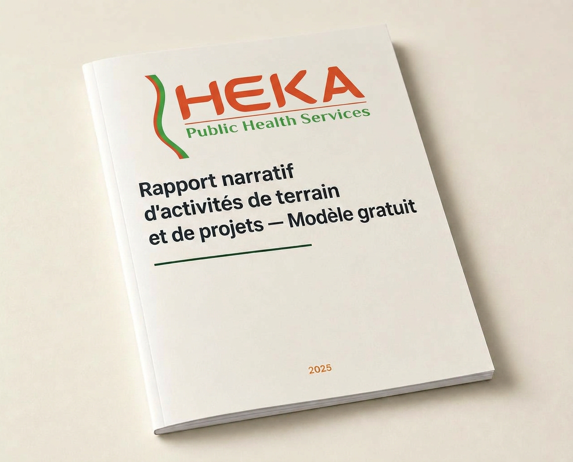 Modèle gratuit de rapport narratif d'activités